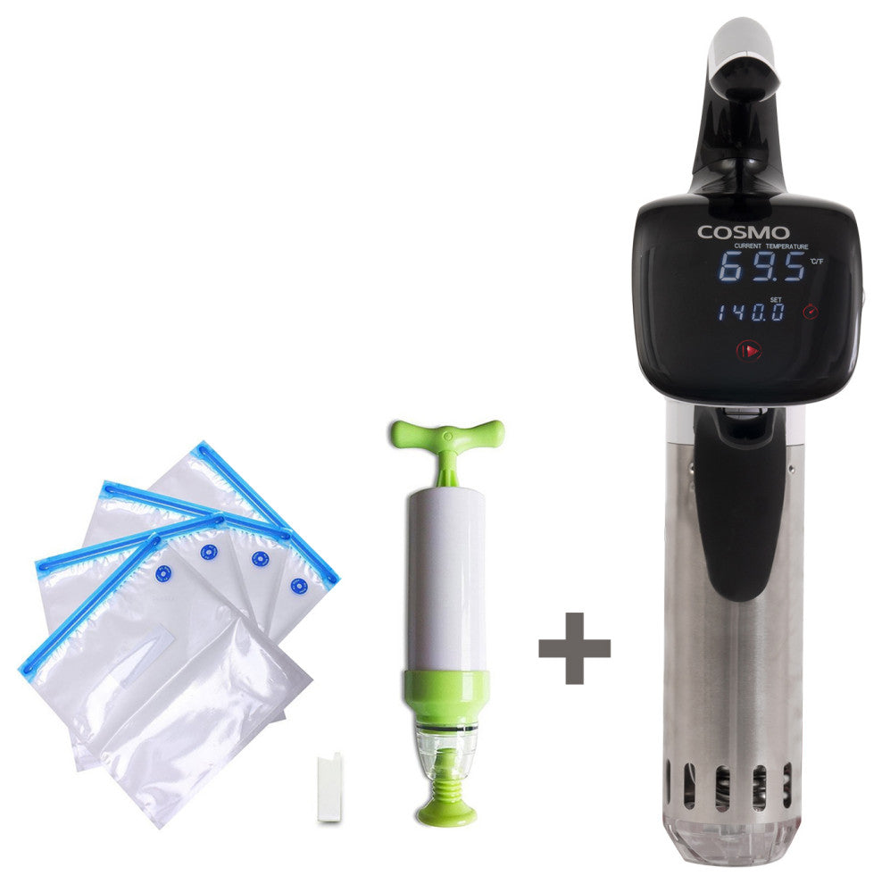 Cosmo Sous Vide Precision Immersion Cooker Kit
