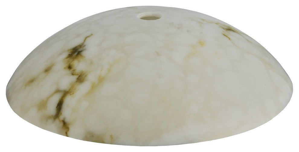 Meyda Lighting 76443 20"W Corinth White Marble Shade