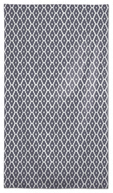Diamond Zig Zag Pattern Dark Gray 58x102 Tablecloth