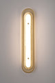Tramore, Wall Sconce, 30", Gold, Silver Glass