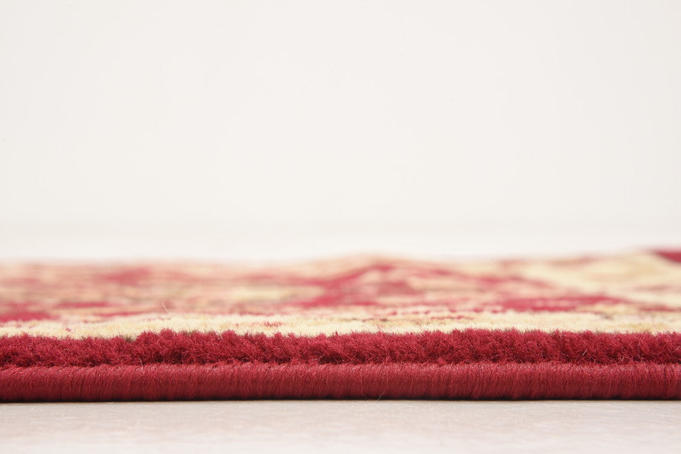 Unique Loom Burgundy Washington Sialk Hill 2' 2 x 8' 2 Runner Rug