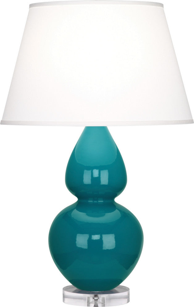 Robert Abbey RA-A753X 1-Light Table Lamp, Double Gourd
