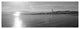 "Lighthouse Sound Black and White" Digital Paper Print by Sue Schlabach, 38"x14"