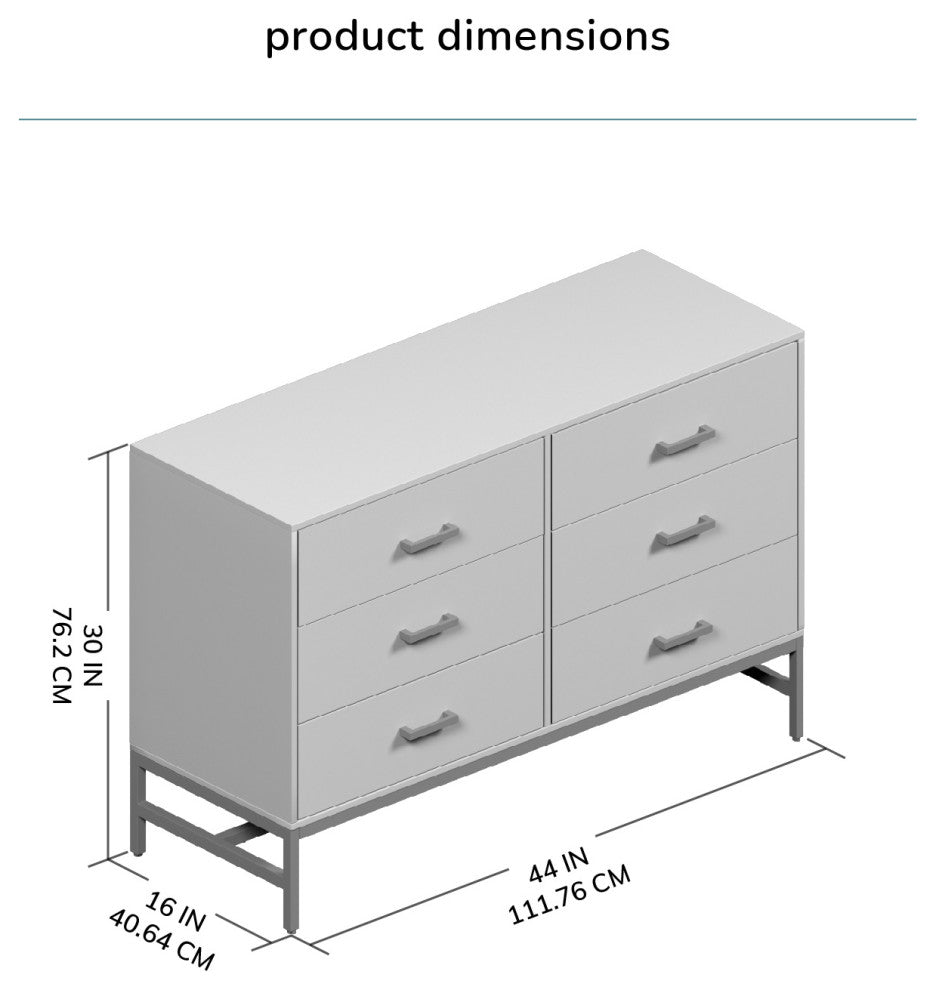 Leah Chest of Drawers, Natural