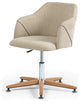 Edna Desk Chair-Fedora Oatmeal