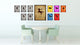 Sagittarius Horoscope Astrology Brown Print on Canvas Framed, 28"x37"