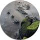 Green Rocks In Beautiful Sydney Coastline, Seashore Disc Artwork, 23"