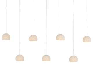 Virtu 7-Light Linear Multi-Drop Pendant