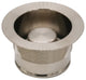 Ez-Mount Style Disposal Flange And Stopper In Oil Rubbed Bronze, Satin Nickel