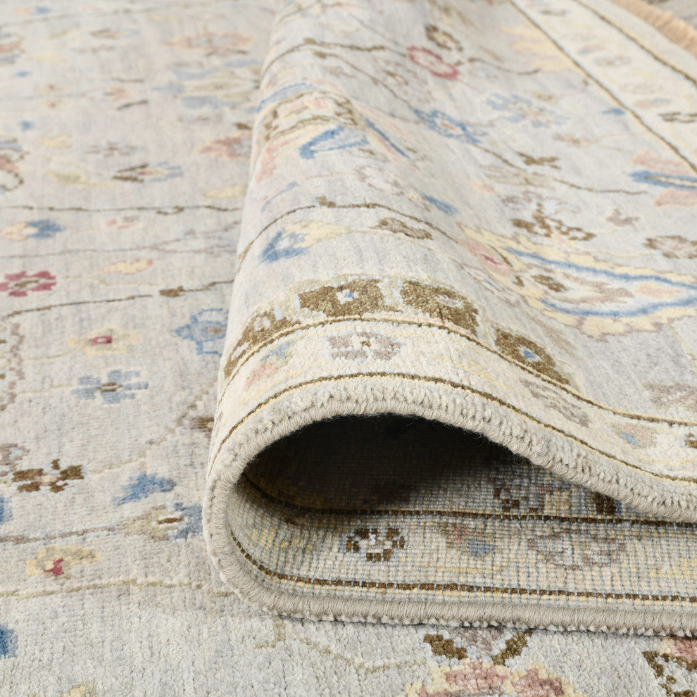 Bristol Fareford Area Rug, Silver, 9' X 12'