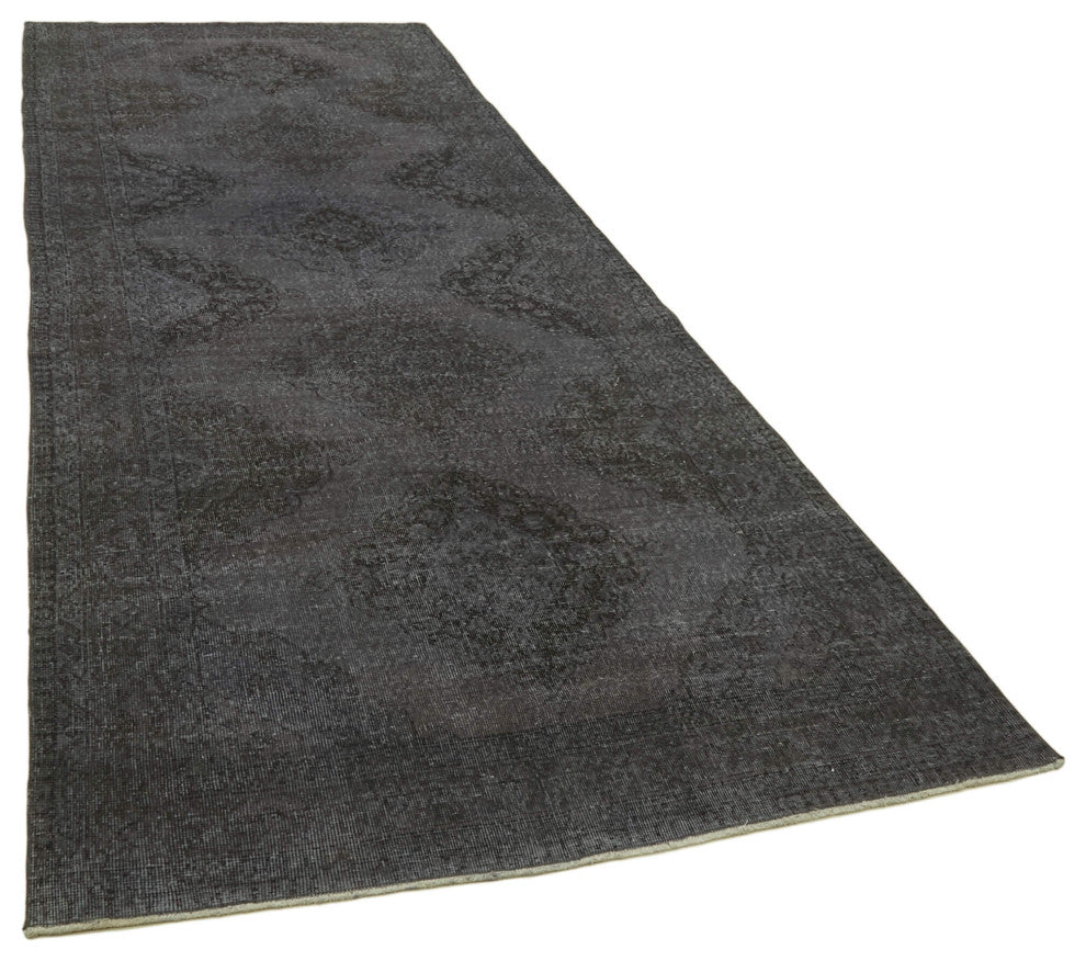 Rug N Carpet - Handmade Turkish 4' 6" x 13' 2" Unique Runner Rug