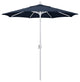 7.5' Aluminum Umbrella Push Tilt, Sunbrella, Spectrum Indigo