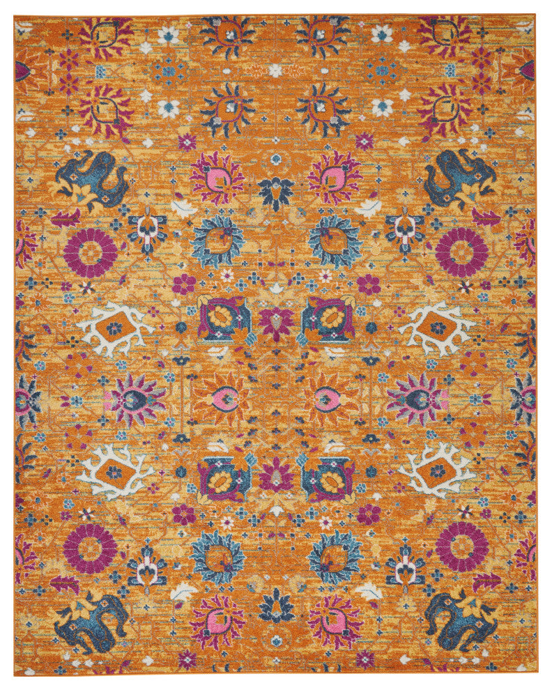 Nourison Passion 9' x 12' Sunburst Bohemian Indoor Area Rug