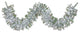 Vickerman K173515Led 9'X14' Flocked Christmas Garland, Warm White Mini Lights