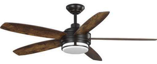 Luxury Modern Ceiling Fan, Bronze, UHP9001, Provincetown Collection