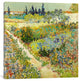 "The Garden At Arles" Wrapped Canvas Art Print, 26x26x1.5
