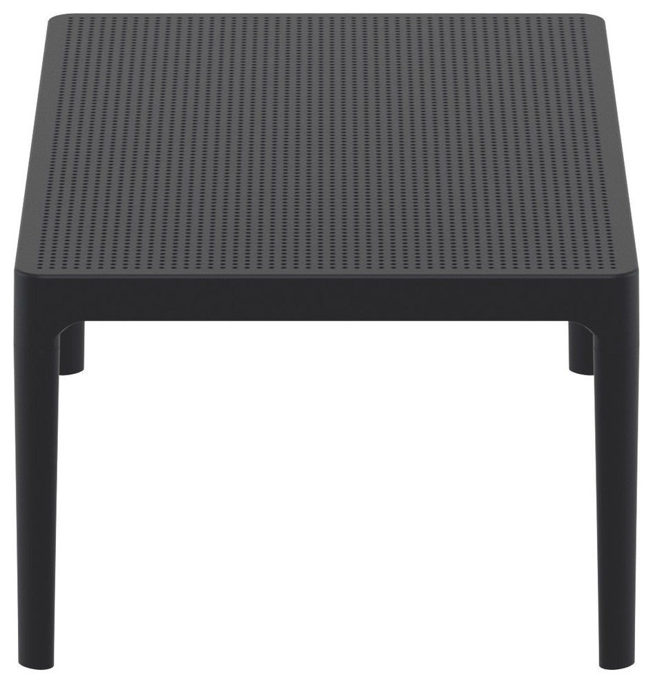Compamia 39" Sky Lounge Table, Black