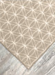 EYELET Soft Tactesse Nylon Area Rug with Anti-Stain Protection, Candlelight, Xxl: 12'x24'