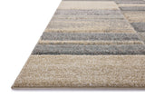 Loloi Silas Slate / Sand 18" x 18" Sample Rug