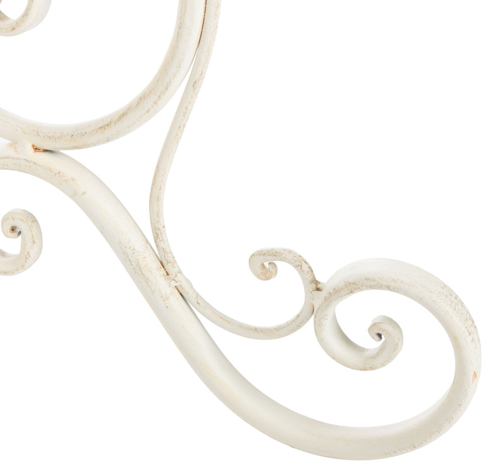 Safavieh Ashlan Bird Bath, Pearl White