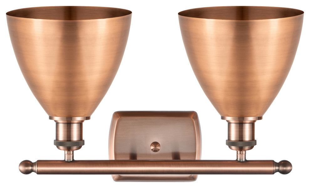 Ballston Dome Bath Vanity Light, Antique Copper, Antique Copper