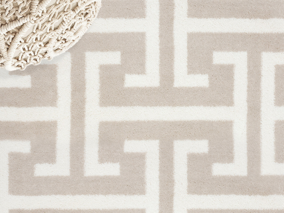 Abani Arto Collection ART160A Contemporary 3D Geometric Area Rug