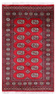 Hand Knotted Signed Silky Bokhara Wool Rug 3' 1" X 5' 2" - Q13804