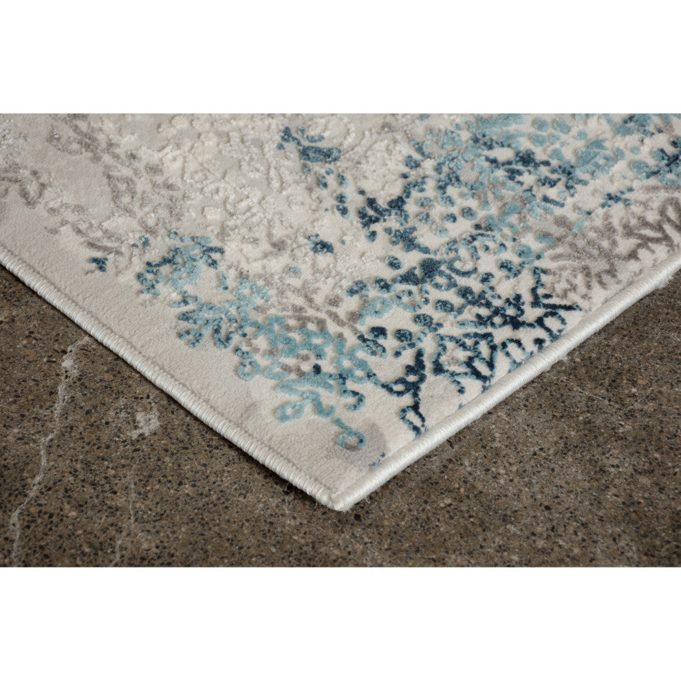 Ariella 5'25" X 7'21" Ft Power Loomeded Indoor Rug