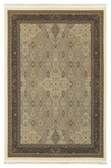 Oriental Weavers Masterpiece Ivory/ Dark Blue Oriental Area Rug 7'10"X10'10"