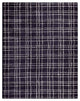 HAND KNOTTED LOOM SILK ECO-FRIENDLY RUGS-5'x8',Rectangle,Black Beige,Geometric