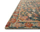 Loloi Victoria Navy / Multi 18" x 18" Sample Rug