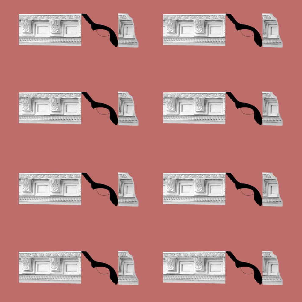 Cornice Withe Urethane 4 3/4 inches H Greco-Roman Ornate