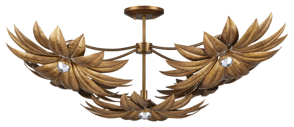 Alithea Medium Semi-Flush Mount