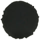 Felt Flower Design Throw Pillow, 16"x16", Black