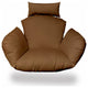 Primo Brown Indoor Outdoor Replacement Cushion for Egg Chair