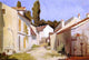 Gustave Caillebotte Yerres Close of the Abbesses Wall Decal