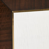 Belmont Place Eastern King Panel Bed Cream/Espresso