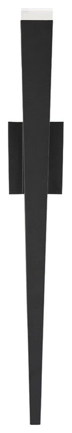 Modern Forms Staff 32" LED Outdoor Wall Sconce in Black