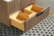 Ari Kitchen and Bath San Diego Bath Vanity, Weathered Fir, 30", Floating