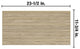 Woodstrip Roble Fluted Ceramic Wall Tile