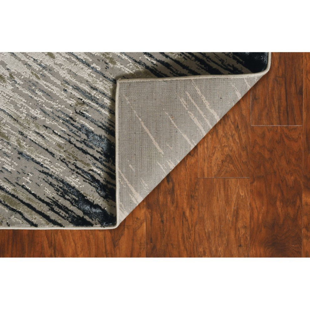 KAS Luna 7127 Silver Gray Nova Area Rug, 7'10"x10'10"