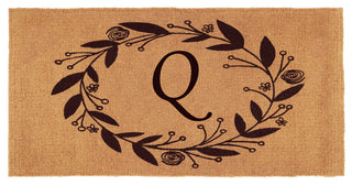 Black Rose Doormat, 3'x6'x1.5", Q