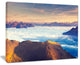 "Val Gardena Valley Panorama" Seashore Canvas Art, 20"x12"