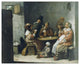 "Card Players" Digital Paper Print by Josse van Craesbeeck, 30"x24"