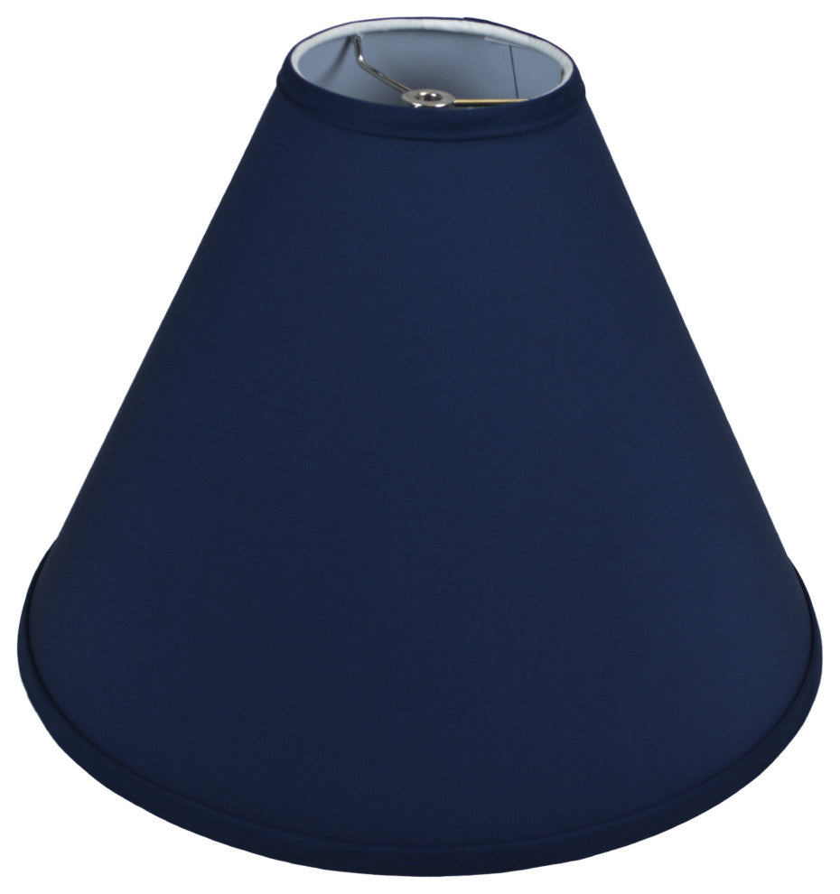 Fenchel Shades 5"x16"x13" Spider Attachment Empire Lamp Shade, Linen Navy