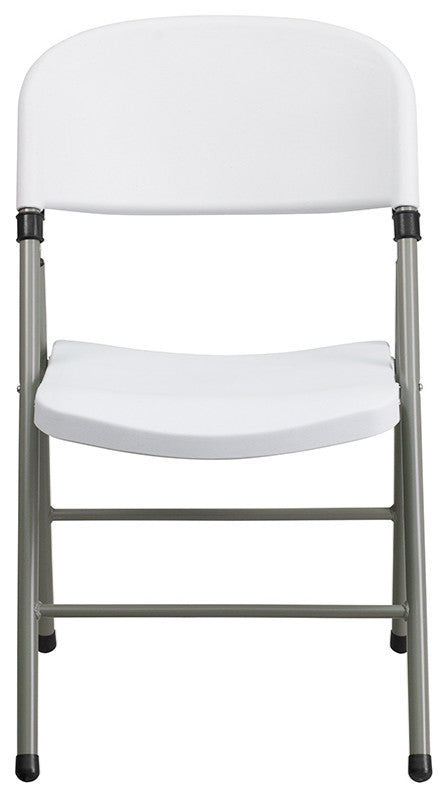 White Plastic Folding Chair