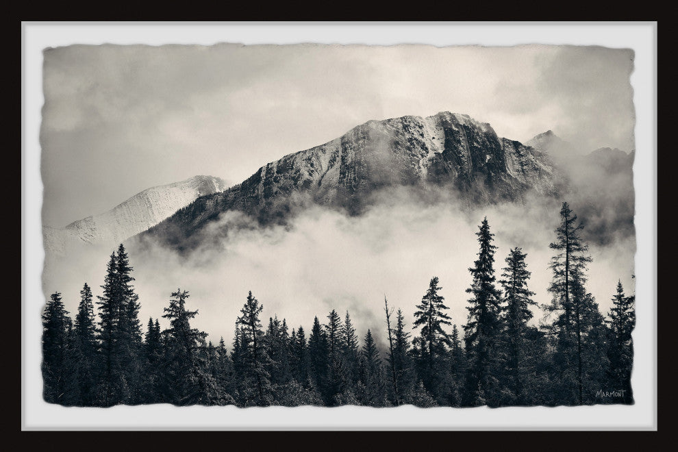 "Rocky Mountain" Framed Painting Print, 24x16