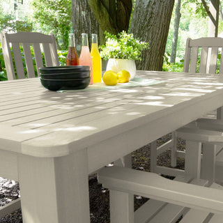 Lehigh 7-Piece Rectangle Counter-Height Dining Set, Whitewash