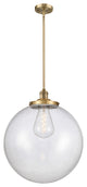 Beacon Pendant, Brushed Brass, Seedy