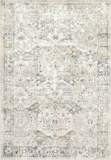 Quartz Modern Area Rug, Ivory/Beige, 2'X3'11"